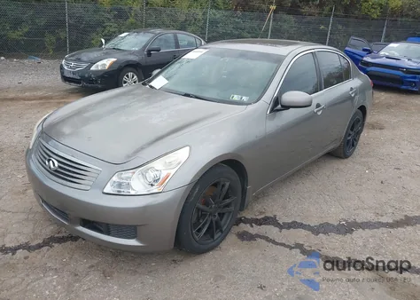 2007 Infiniti G35X from USA, damaged, VIN JNKBV61F87M810946
